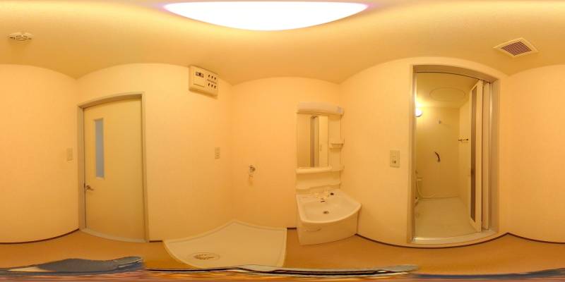 パノラマ画像洗面所