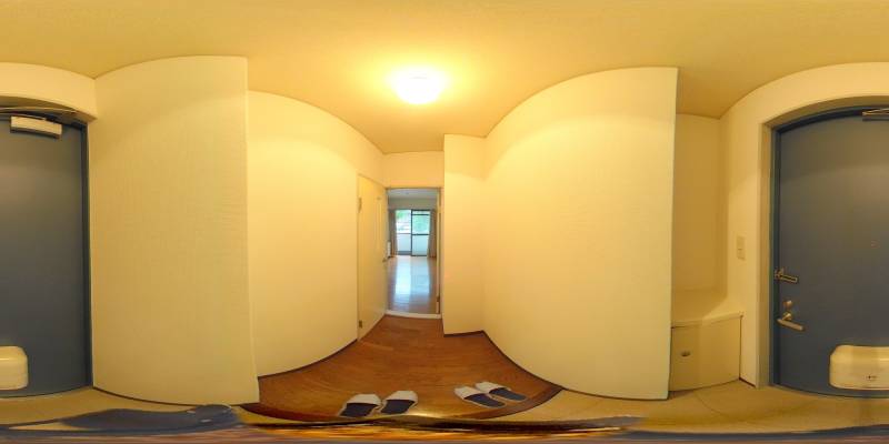 パノラマ画像玄関