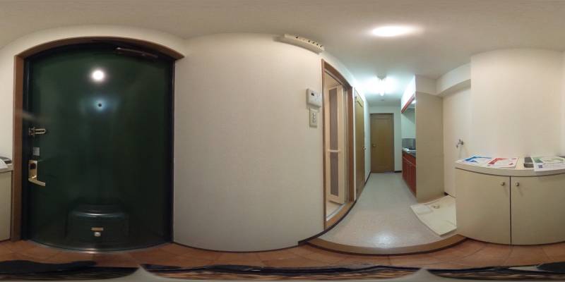 パノラマ画像玄関