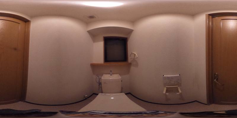 パノラマ画像トイレ