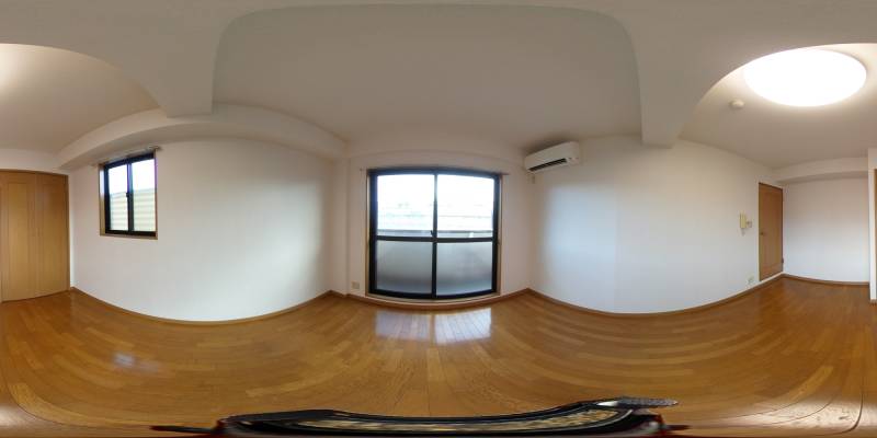 パノラマ画像洋室