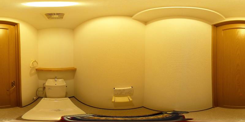 パノラマ画像トイレ