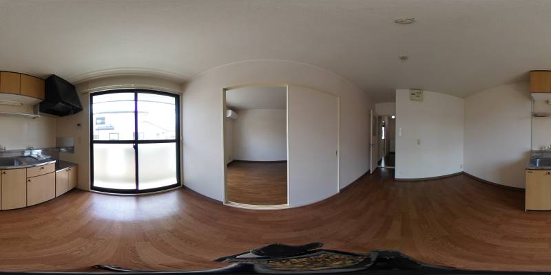 パノラマ画像洋室