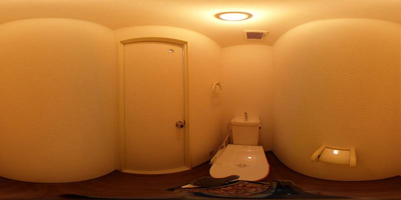 パノラマ画像トイレ