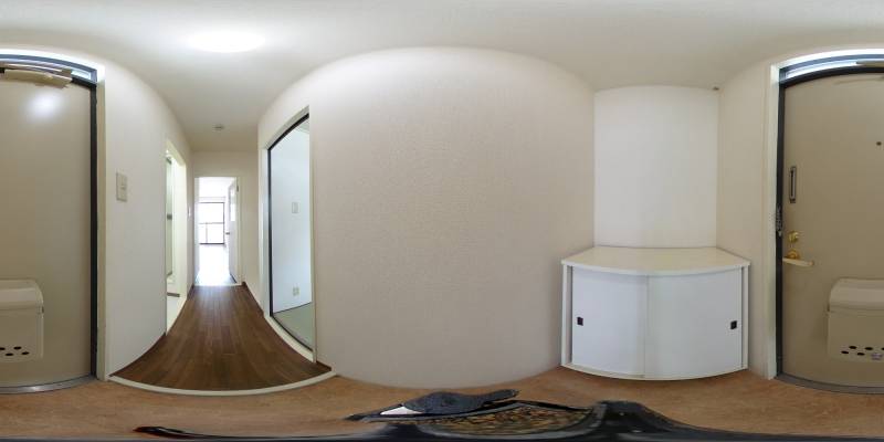 パノラマ画像玄関