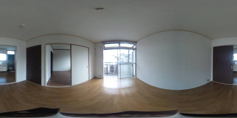 パノラマ画像洋室