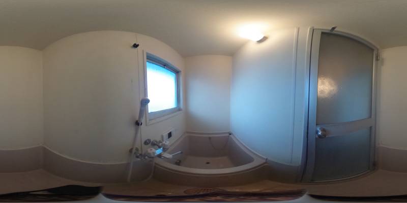 パノラマ画像バスルーム