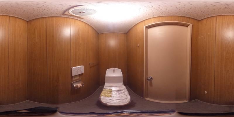 パノラマ画像トイレ