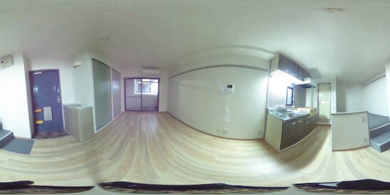 パノラマ画像リビング