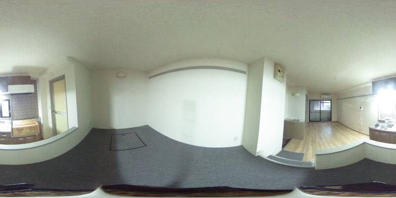 パノラマ画像洋室