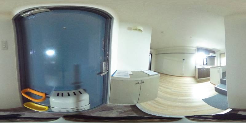 パノラマ画像玄関