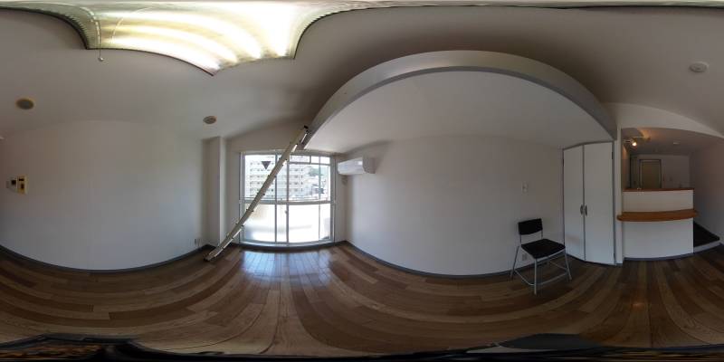 パノラマ画像洋室