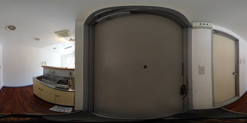 パノラマ画像玄関