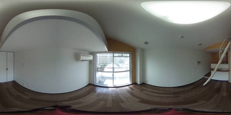 パノラマ画像洋室