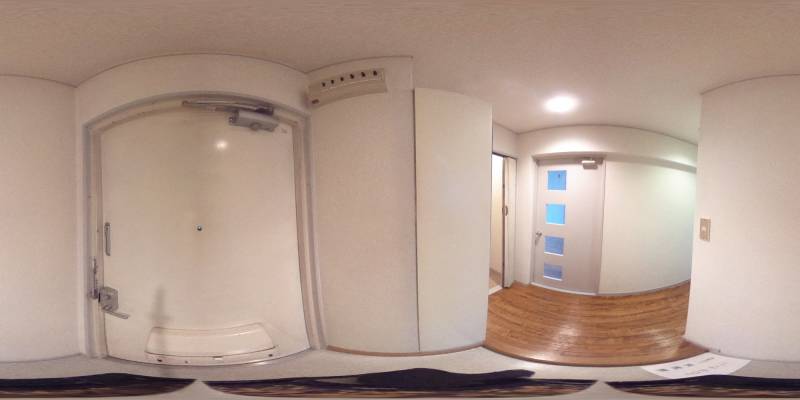 パノラマ画像玄関