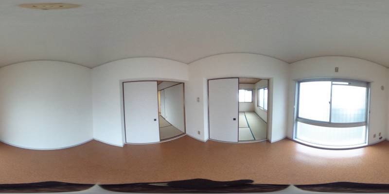 パノラマ画像洋室