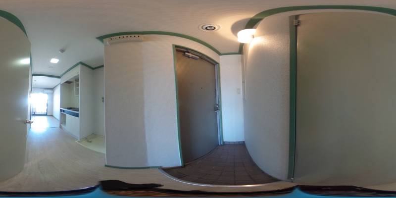 パノラマ画像玄関