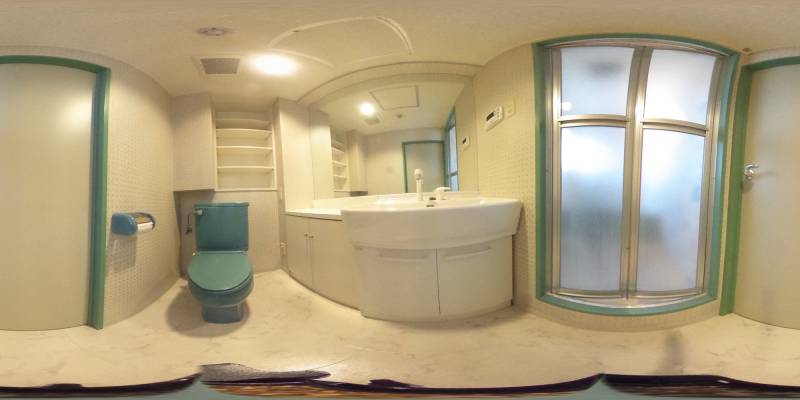 パノラマ画像トイレ