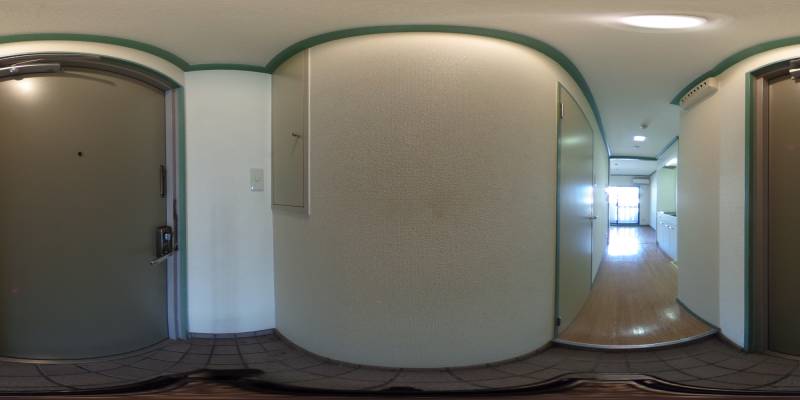パノラマ画像玄関