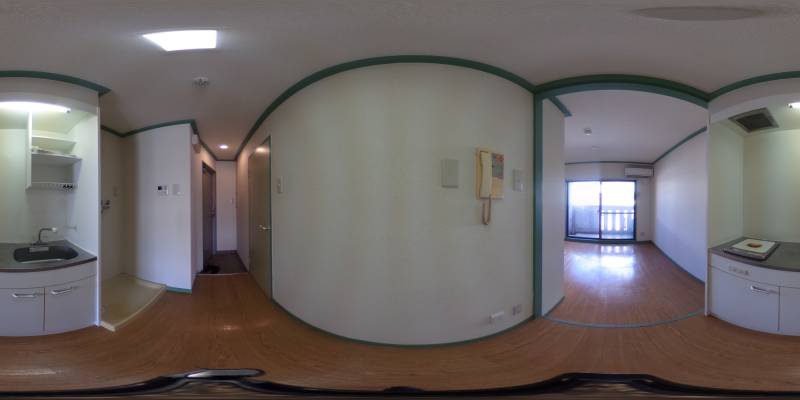 パノラマ画像キッチン