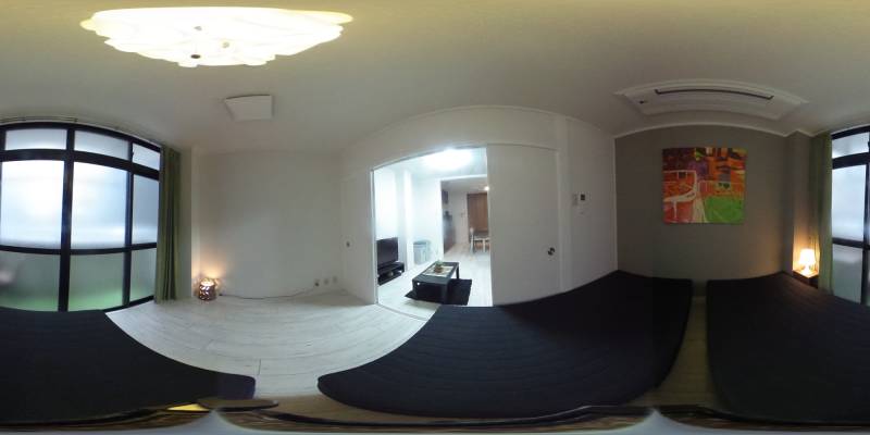 パノラマ画像洋室