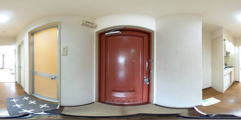 パノラマ画像玄関