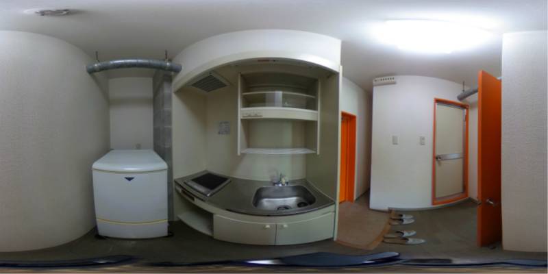 パノラマ画像キッチン