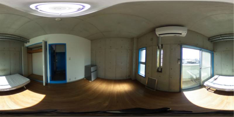 パノラマ画像洋室