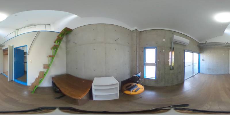 パノラマ画像洋室