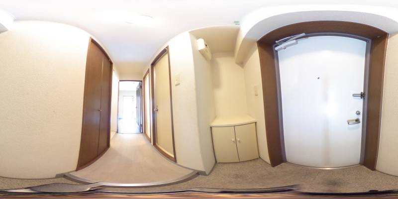 パノラマ画像玄関