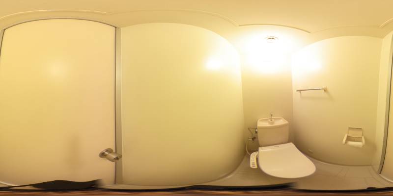 パノラマ画像トイレ