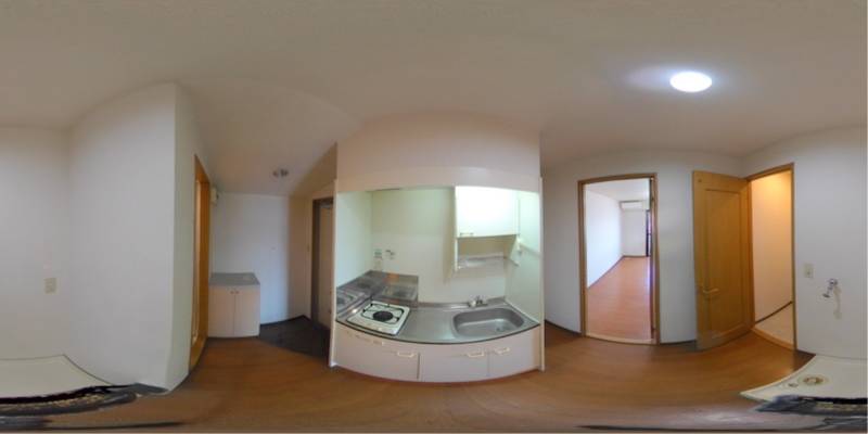 パノラマ画像キッチン