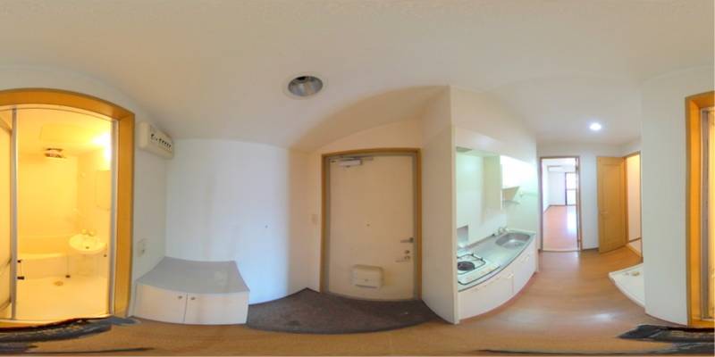 パノラマ画像玄関