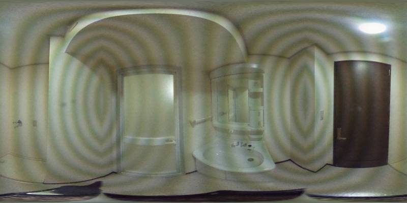 パノラマ画像洗面所