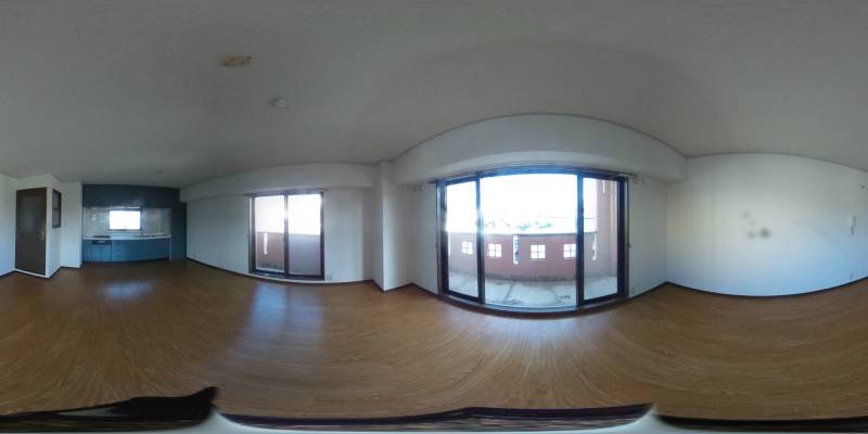 パノラマ画像リビング