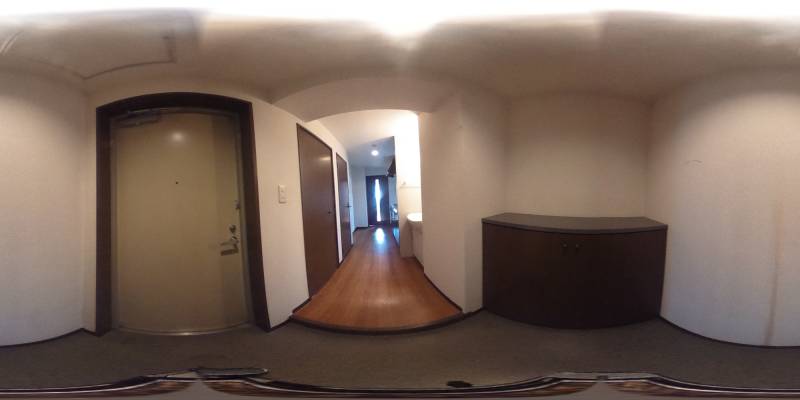 パノラマ画像玄関