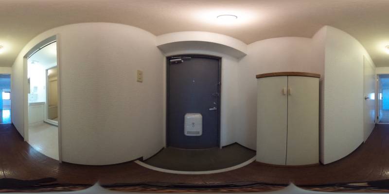 パノラマ画像玄関
