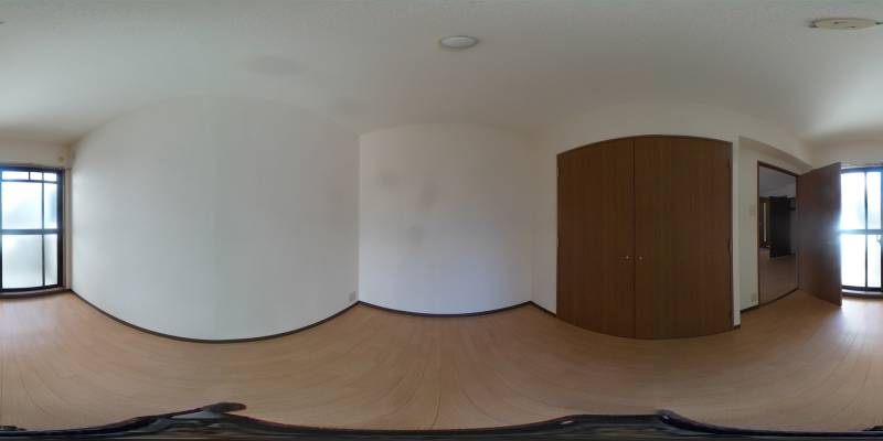 パノラマ画像洋室