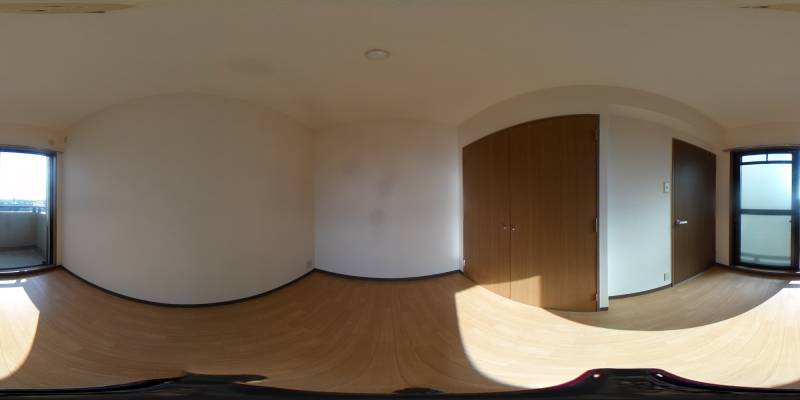 パノラマ画像洋室