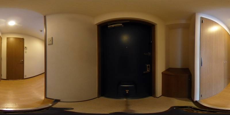 パノラマ画像玄関