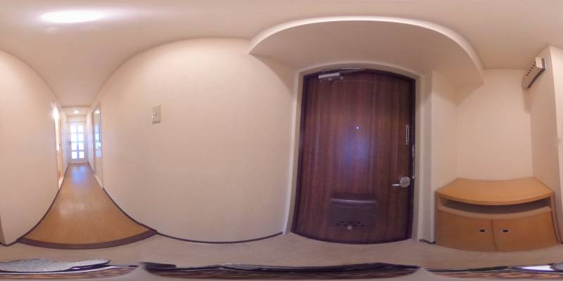 パノラマ画像玄関