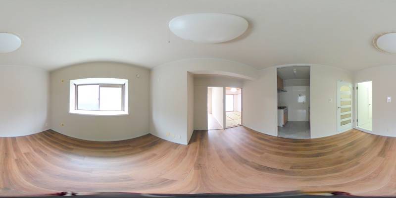 パノラマ画像リビング