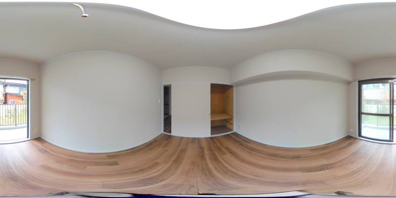 パノラマ画像洋室