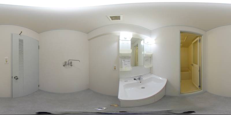 パノラマ画像洗面所