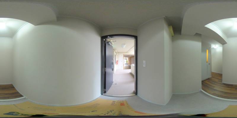 パノラマ画像玄関