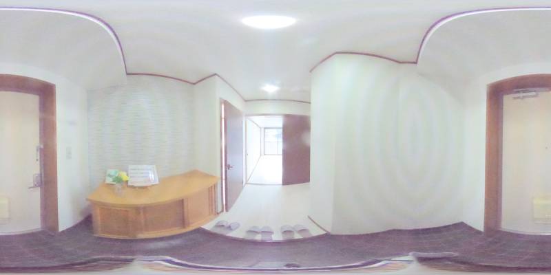 パノラマ画像玄関