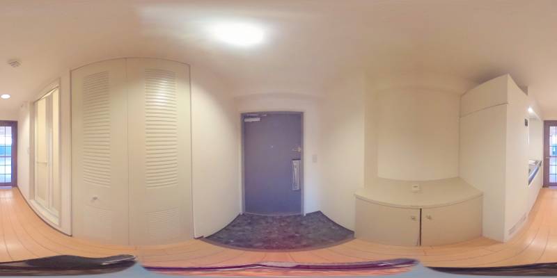 パノラマ画像玄関