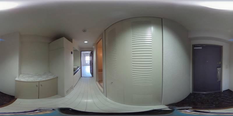 パノラマ画像玄関