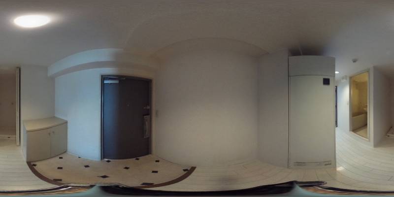 パノラマ画像玄関