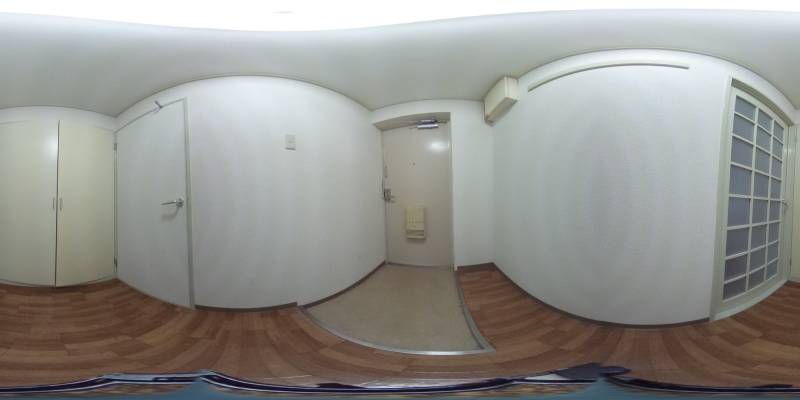 パノラマ画像玄関